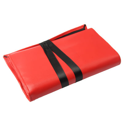 Professional 12pcs Makeup Brush Set Beauty Kit Cosmetic + PU Leather Carrying Case(Red)