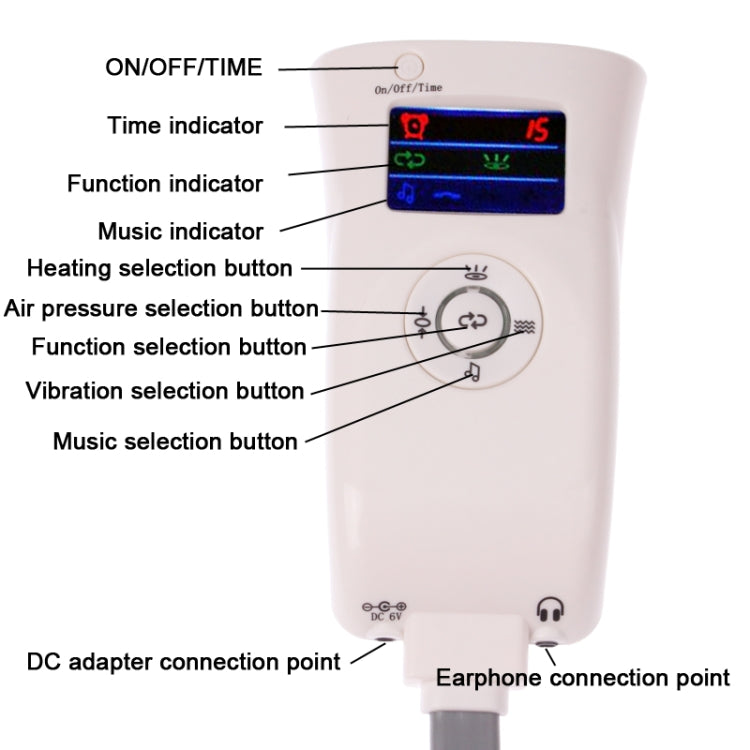 Air Pressure Vibration Music Eye Massager