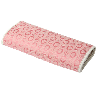 Foldable Synthetic Leather Cosmetic Brush Case Bag with 13pcs Brushes Kit Set Facial Care Item(Pink)
