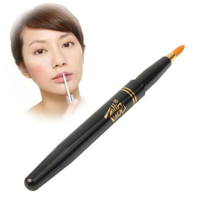 Beauty Care Appliance Tool Lips Brush (2pcs in One Packaging, The Price is for 2pcs)(Black)