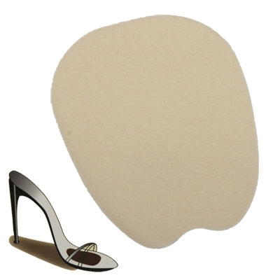 5 Pairs of Ultra Thin Cotton Flock Shoes Pads Stickers Cushion Foot Care for Ladies (10 pcs in one packaging, the price is for 10 pcs)
