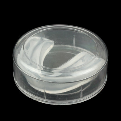 Football Basketball Soccer Boxing Single Layer Rubber Mouth Guard Teeth Protector(Transparent)