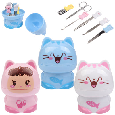 6 in 1 Cute Cartoon Style Beauty Set (Random Delivery)