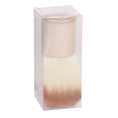 Large Soft Cosmetic Single Mineral Powder Brush with Round Cut Bristles for Face & Body Makeup Tool