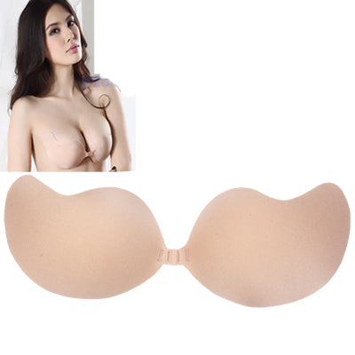 Self-Adhesive Push Up Silicone Bust Front Closure Strapless Invisible Bra