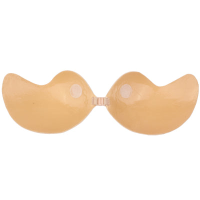 Self-Adhesive Push Up Silicone Bust Front Closure Strapless Invisible Bra