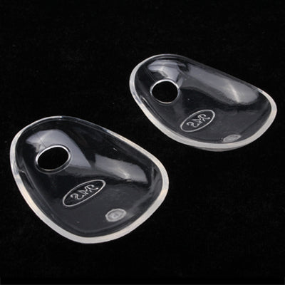 Gel Toe Spreader Eases Foot Pain Foot Bunion Guard Cushion for Hallux Valgus (2 pcs in one packaging, the price is for 2 pcs)(Transparent)