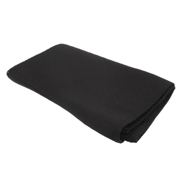 4-Layer Elastic Sports Waist Slimming Belt Body Building Belt(Black)