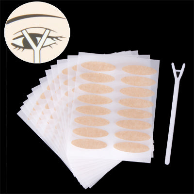 Breathable Double Eyelid Tape Breathable Adhesive Sticker with Applicator 10-Sheet