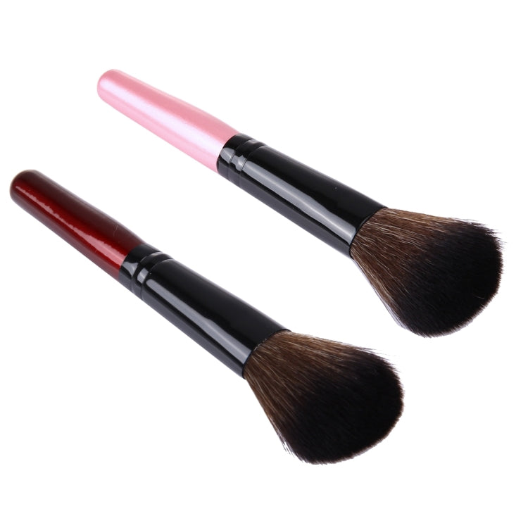 2 PCS Large Soft Cosmetic Single Mineral Powder Brush Bristles for Face & Body Makeup Tool