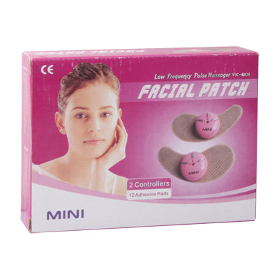 Mini Low Frequency Pulse Massager Help Dispel Eyes Pouch and Dark Under-Eye Circles Facial Patch(Pink)