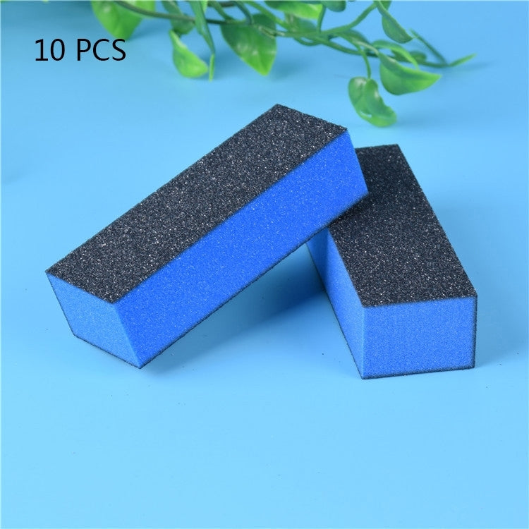 10 PCS Professional Cosmetic Nail Art Manicure Nail Polishing Nail Care Polisher, Random Color Delivery