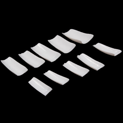 Display Sticks Fake Nail Art Tips Sticks Polish Practice, 500pcs in one packaging, the price is for 500pcs