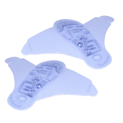 Pair of M Size Foldable Massage Slippers Shoes(Blue)