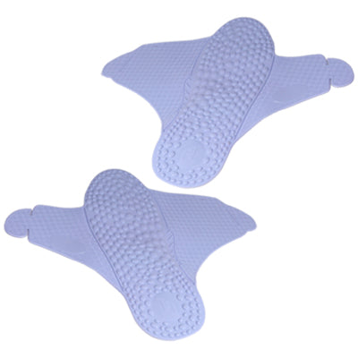 Pair of M Size Foldable Massage Slippers Shoes(Blue)