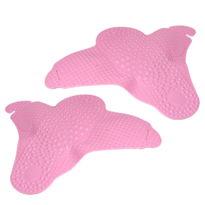 Pair of S Size Foldable Massage Slippers Shoes(Pink)