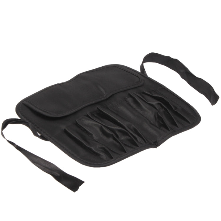Foldable Manual Sequin Style Cosmetic Brush Case Bag Kit Set 7pcs Brushes Facial Care Product
