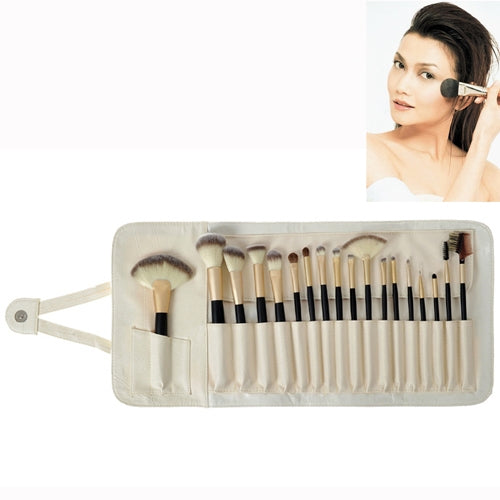 Portable 18-in-1 Professional Cosmetic Makeup Brush Set