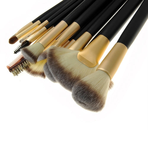 Portable 18-in-1 Professional Cosmetic Makeup Brush Set