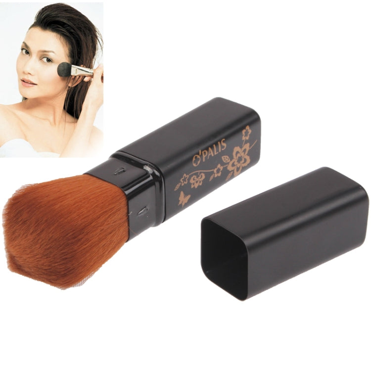 Stylish Retractable Cosmetics Brush Make-up Brush(Black)