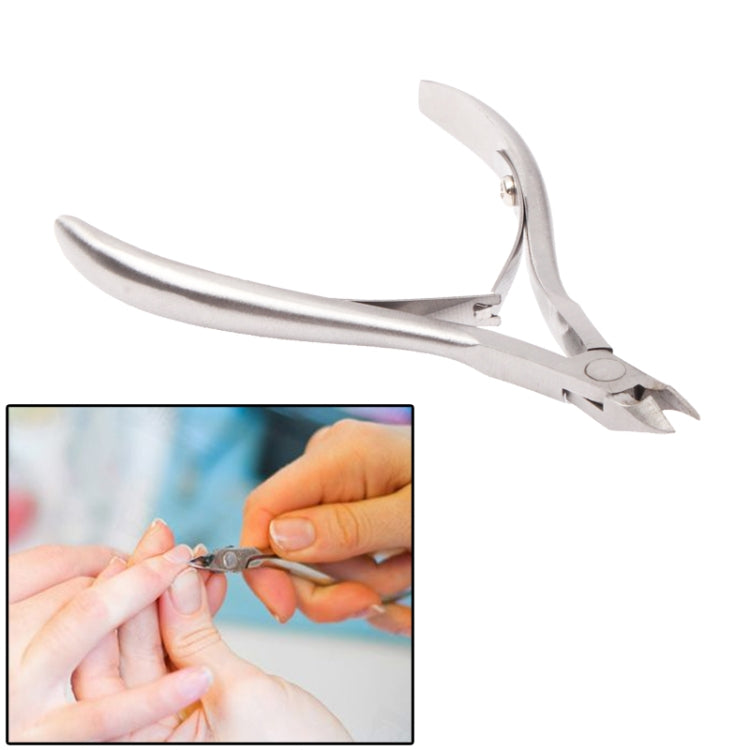 Stainless Steel Cuticle Removal Clipper Tool(Silver)