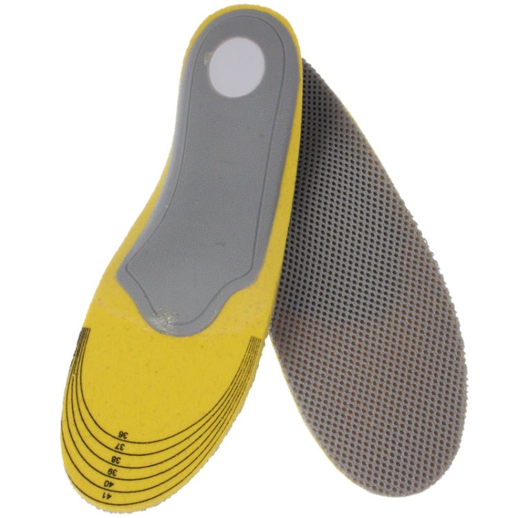 3 Pairs Elasticity Orthotic Arch Support Shoe Pad Sport Running Insoles Cushion for Women, Size: 35-40(Grey)