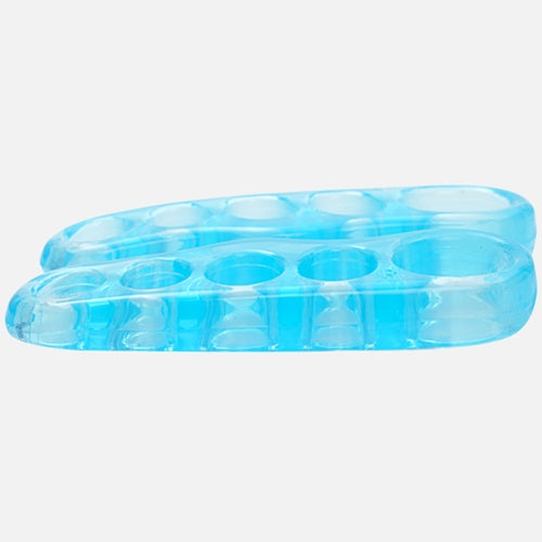 2 PCS Fitness Nail Art Soft Toe Separator(Blue)
