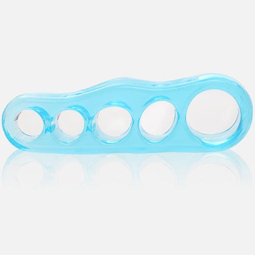 2 PCS Fitness Nail Art Soft Toe Separator(Blue)