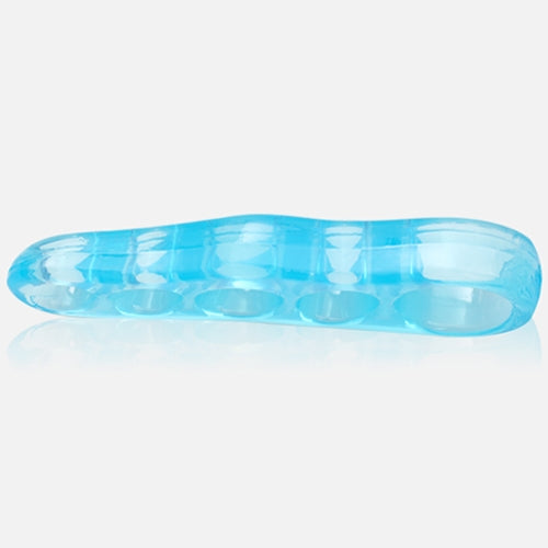 2 PCS Fitness Nail Art Soft Toe Separator(Blue)