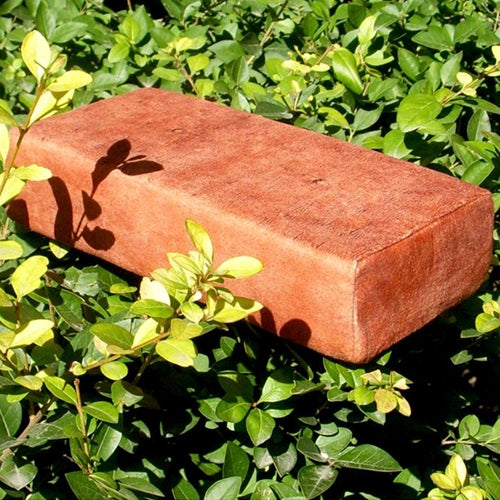 Creative Brick Shape Pillow Nap Pillow Home Decoration, Size: 23cm x 11cm x 4.5cm(Brown)