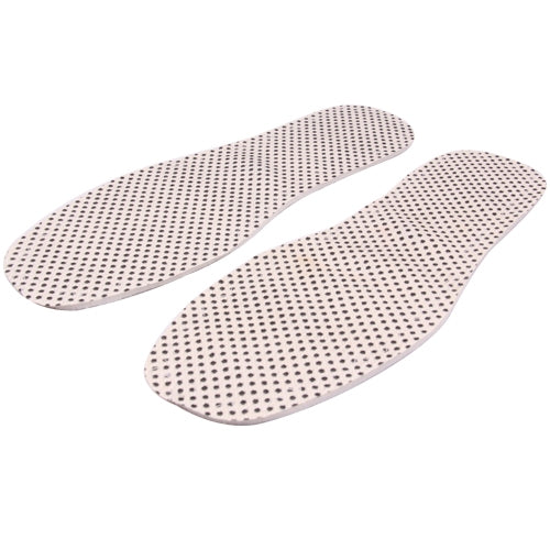 Magnetic Therapy Tourmaline Self-heating Foot Massage Insole, Size: 39(White)