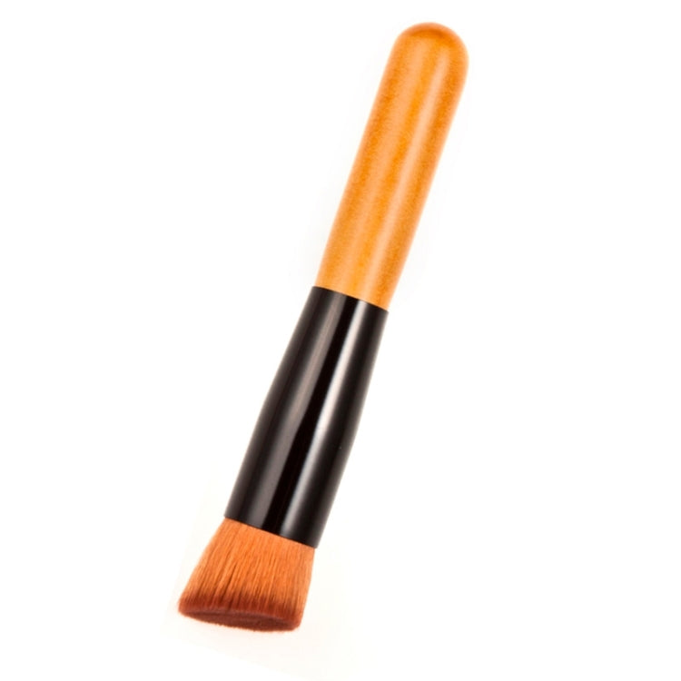 1 x Cosmetic Makeup Face Powder Foundation Brush & 1 x Middle Comma Shaped Facial Cleansing Brush