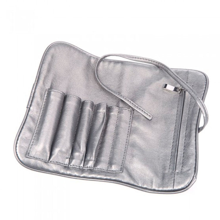 6 PCS Stylish Cosmetic Brush Case Soft Leather Bag Kit Set for Ladies
