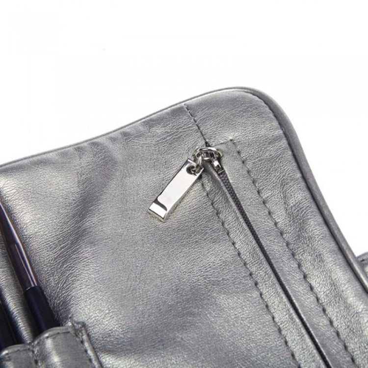 6 PCS Stylish Cosmetic Brush Case Soft Leather Bag Kit Set for Ladies