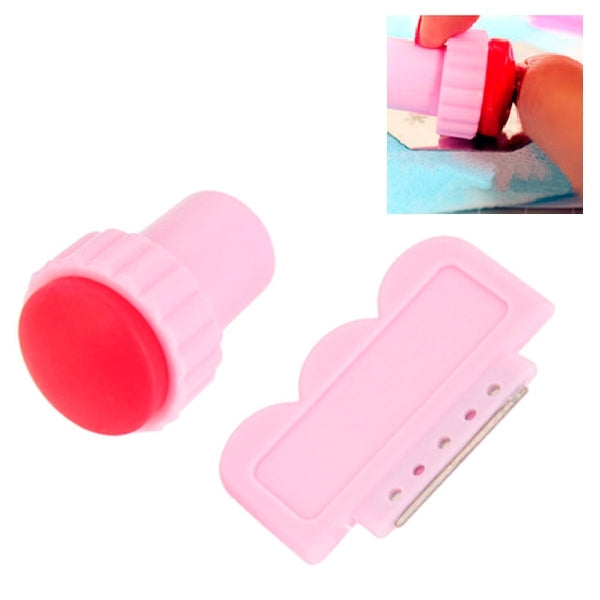 1 x Stamper & 1 x Scraper Nail Art Stamping Kit