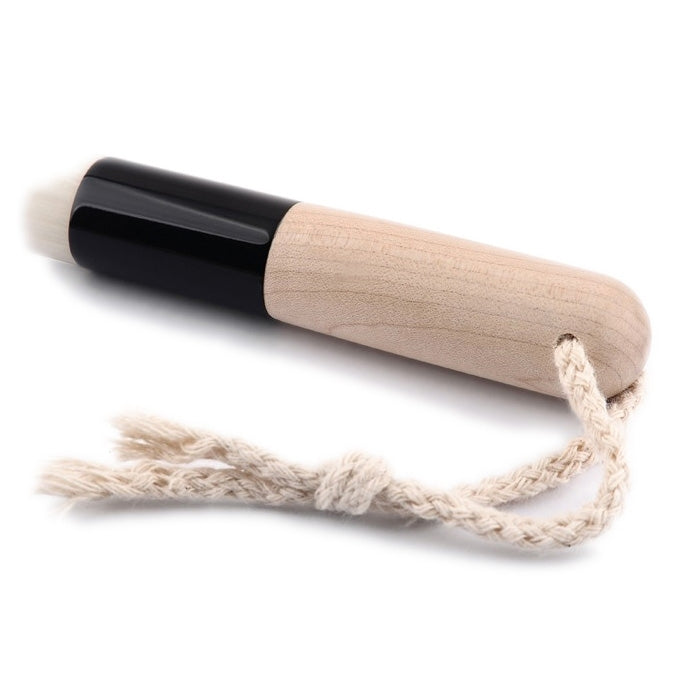 1 PC Top Universal Washing Nose Clear Flat Brush with Hawthorn Wood Handle