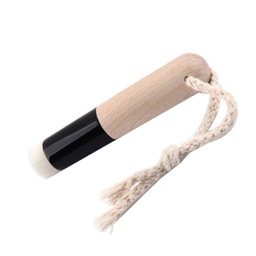 1 PC Top Universal Washing Nose Clear Flat Brush with Hawthorn Wood Handle