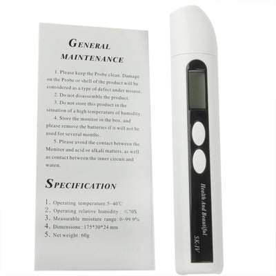 SK-IV High-precision Skin Moisture / Oil Detector(White)