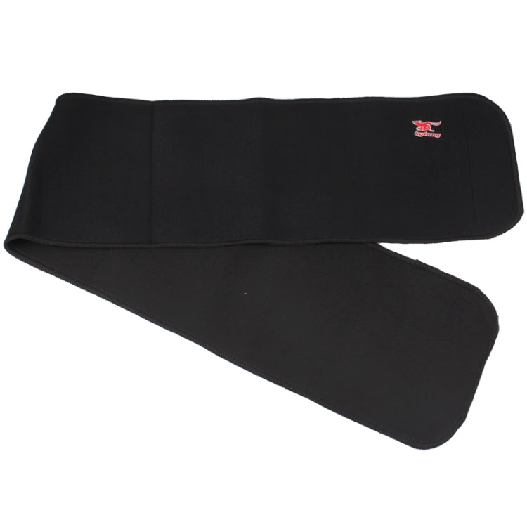 Elastic Sports Waist Support Wrap Back Brace Protector Slimming Belt Body Building Belt for Gymnastics(Black)
