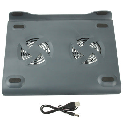 HH-S1001 Metal Feels Design Powerful Laptop USB Cooler Pad