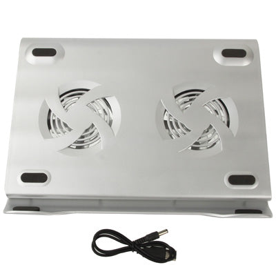 HH-S1001 Metal Feels Design Powerful Laptop USB Cooler Pad