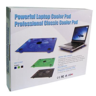 Powerful Laptop cooler pad(Black)