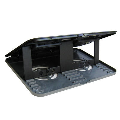 HH-S1009 Laptop Cooling Pad with 2 Fans(Black)