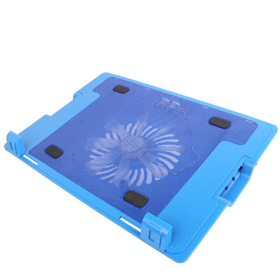 HH-S1012 Metal Feels Design Powerful Laptop USB Cooler Pad with 2 x USB 2.0 HUB