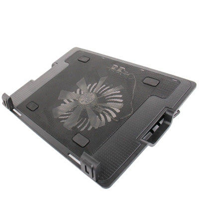 HH-S1012 Metal Feels Design Powerful Laptop USB Cooler Pad with 2 x USB 2.0 HUB