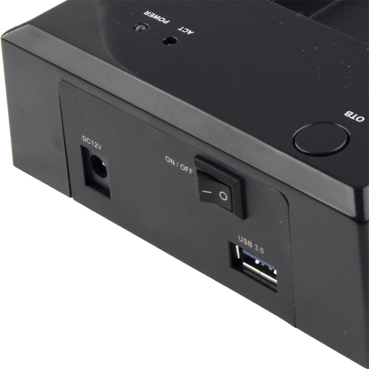 USB 3.0 2.5 inch / 3.5 inch Horizontal Mobile HDD Docking Station