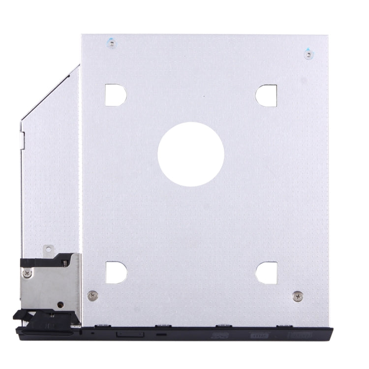 2.5 inch 2nd SATA HDD Hard Drive Caddy SATA for DELL E6400/ E4300 / E6410 / E6500 / E6510 / E6320, Thickness: 9.5mm(Silver)