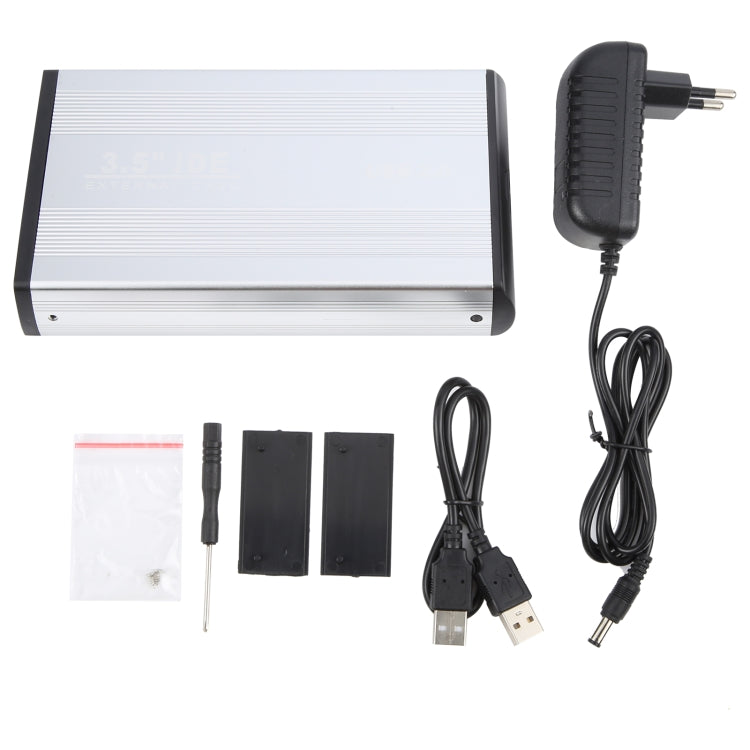 3.5 inch HDD External Case, Support IDE Hard Drive, UK Plug