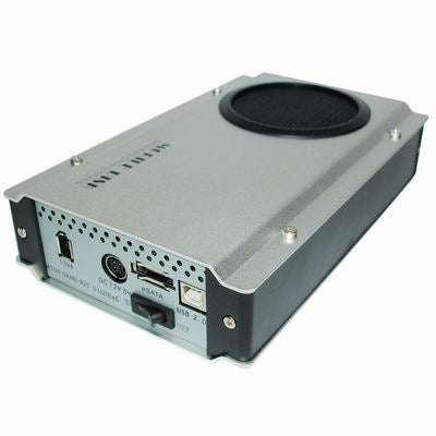 3.5 inch HDD SATA & IDE External Case with Firewire 1394 port,ESATA port(Black)