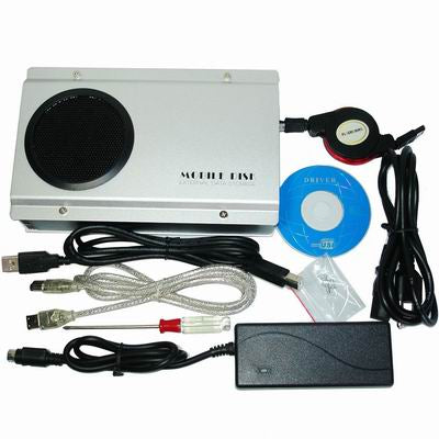 3.5 inch HDD SATA & IDE External Case with Firewire 1394 port,ESATA port(Black)